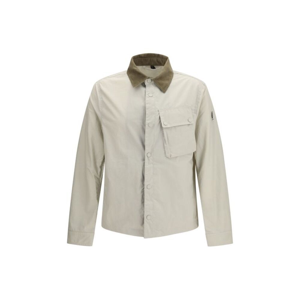 Belstaff Men Ground Jacket With Velvet Collar